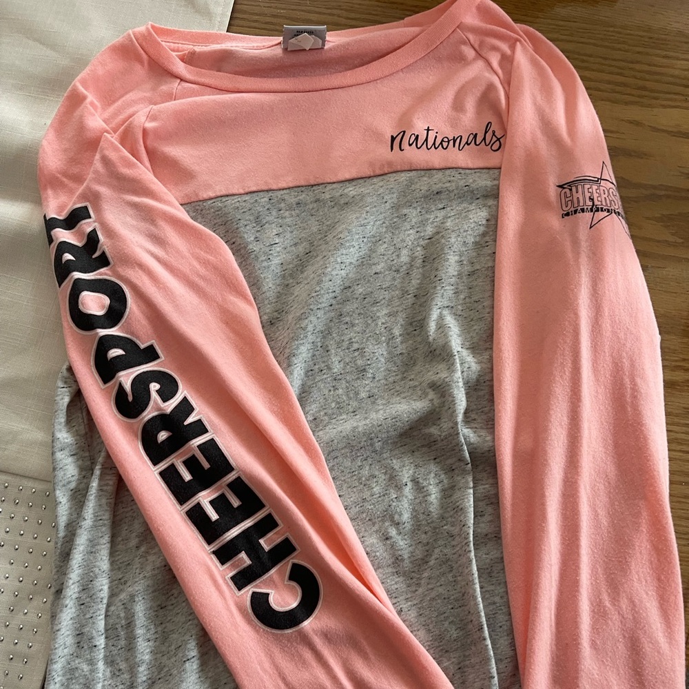 Long sleeve light weight Cheersport Nationals shirt